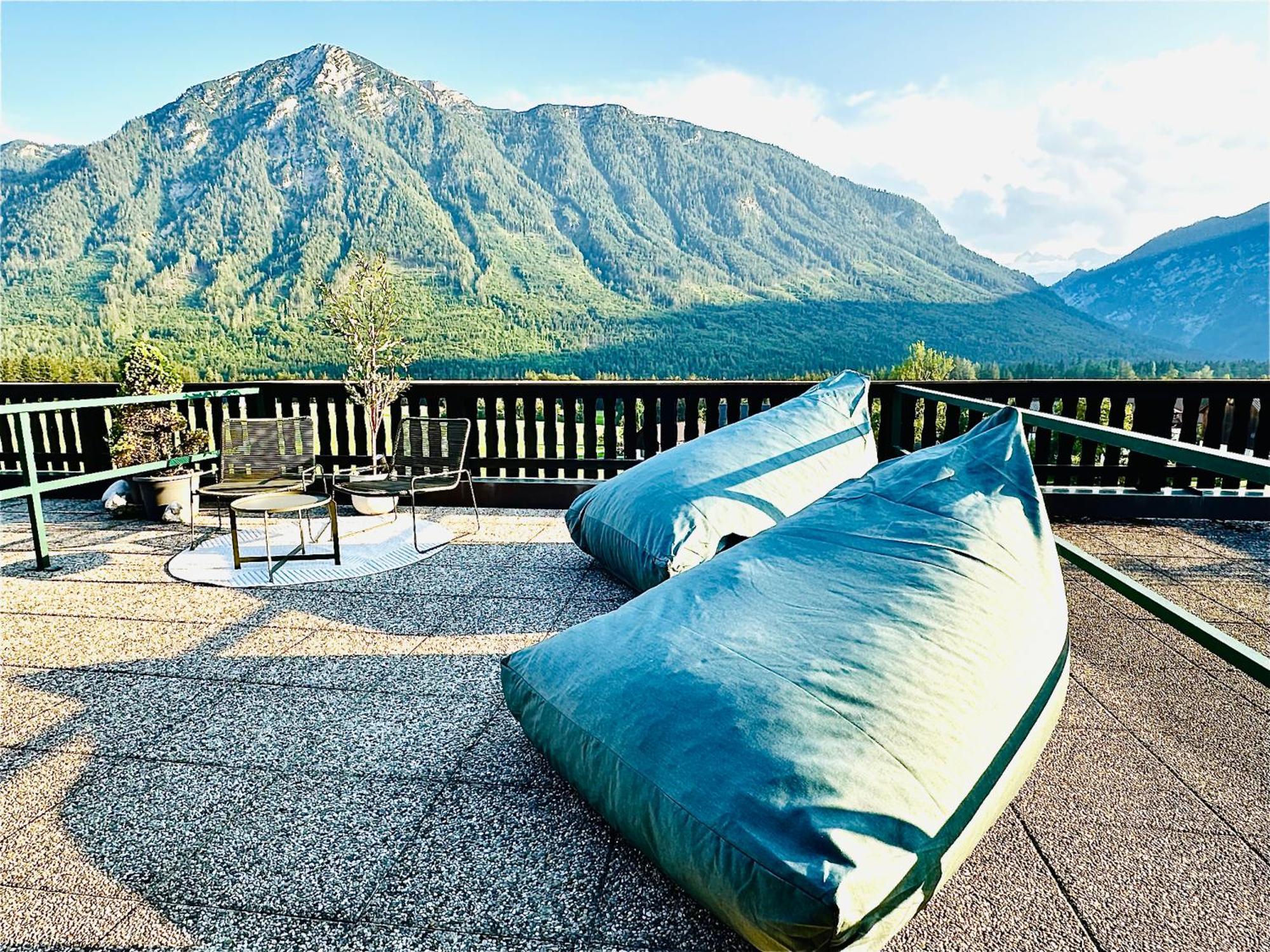 Das Alpenzeit Appartement Mit Just Private Terrasse (Adults Only) Bad Aussee Exterior foto
