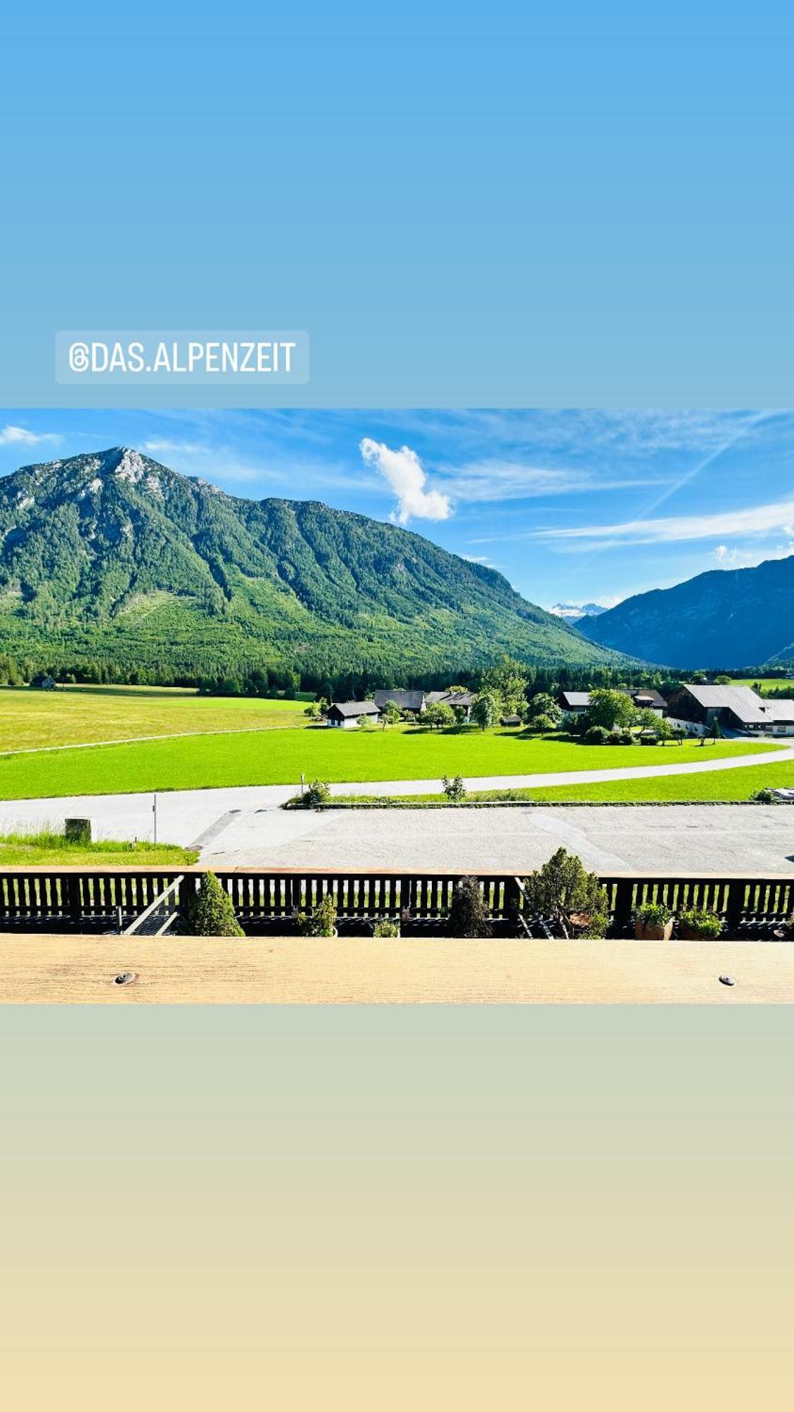 Das Alpenzeit Appartement Mit Just Private Terrasse (Adults Only) Bad Aussee Exterior foto